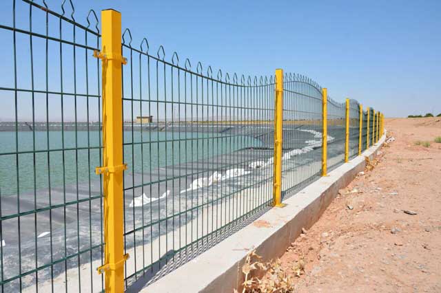 نرده فنسی مدل سینوسی